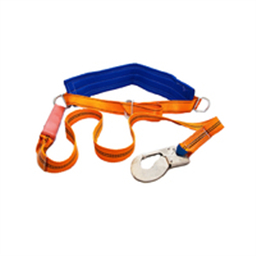 Удерживающая привязь УП I + строп аА (ПП I аА) (безлямочная, строп лента с амортизатором) ВОСТОК